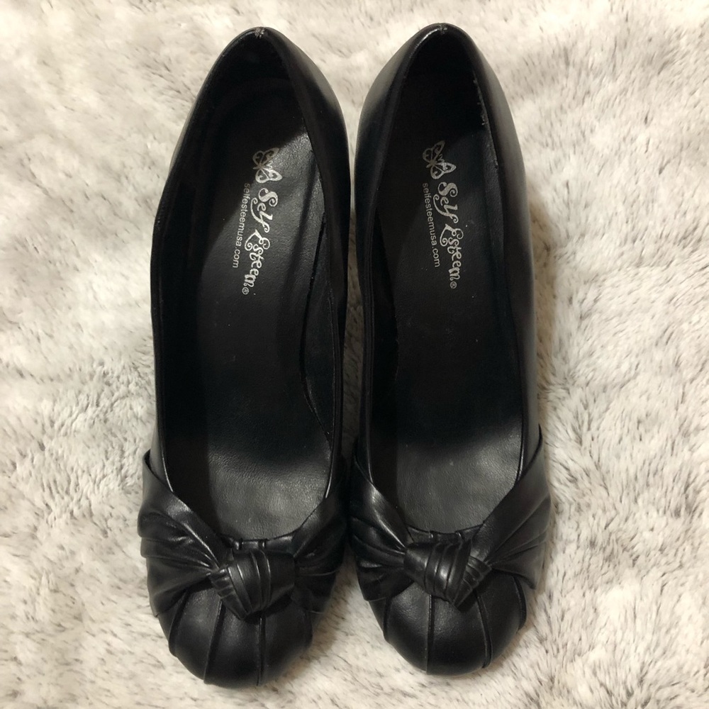 Black heels